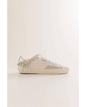 Vintage Havana Premium Stone Pop Sneakers - Natural