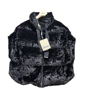 Herno Zip Up Puffer Vest - Blue