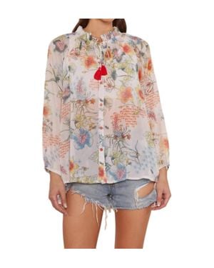 Raga Floral Blouse - White