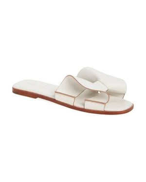 Cecelia New York Wendy Slide Sandal - White