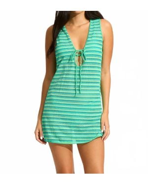 Seafolly Calypso Mini Cover Up - Green