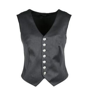ANOUKI Wool Vest - Black