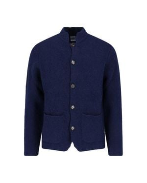 Aspesi Wool Cardigan - Blue