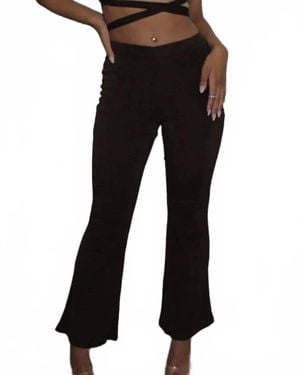 Peppermayo Russo Flare Pants - Black