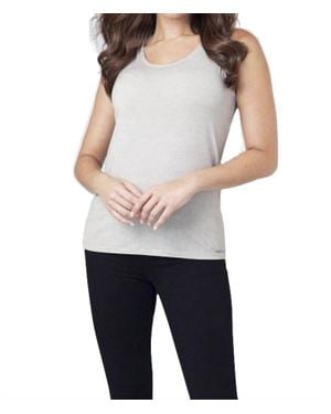 Angel Bra-Friendly Tank Top - White
