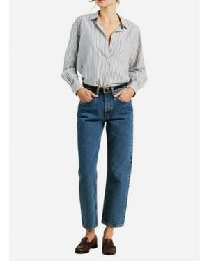 Trovata Blake Oversized Shirt - Blue