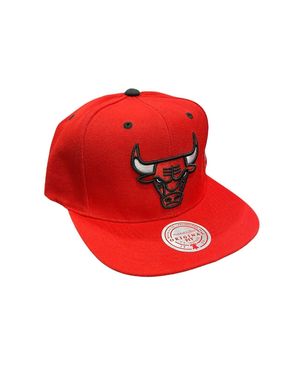 Mitchell & Ness Nba The Champs Hwc Chicago Bulls Snapback Hat - Red