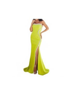 Terani Long Gown - Yellow