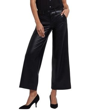 NYDJ Wide Leg Trouser Jean - Black