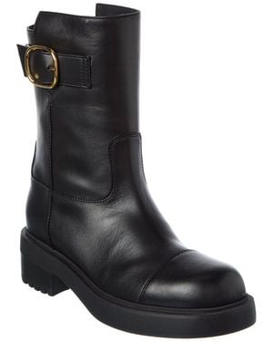 Giuseppe Zanotti Morris 25 Leather Boot - Black
