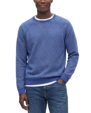 Vince Wool & Cashmere-Blend Crewneck Sweater - Blue