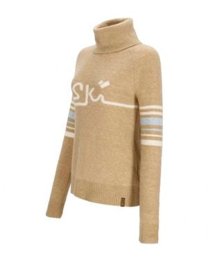 Patagonia Apres Vous Turtleneck Sweater - Natural