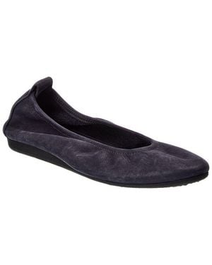 Arche Laius Leather Flat - Blue
