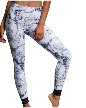 Onzie Ritz Capri Style Leggings - Blue