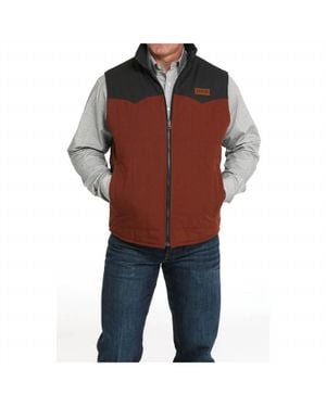 Cinch Reversible Western Vest - Black