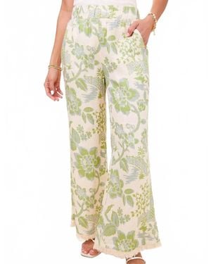 spartina 449 Resort Fringe Palazzo Pants - Multicolor