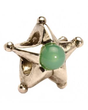 Trollbeads Taurus Star Bead Charm - Green