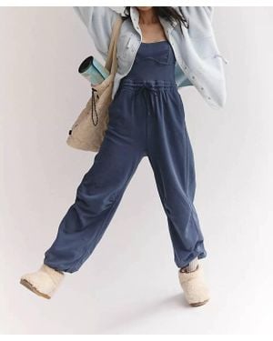 Free People Inbound Comfy Bodysuit - Blue