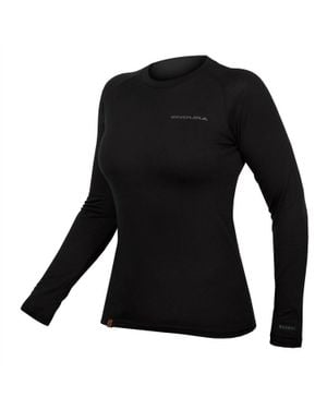 Endura Inc Baabaa Blend Long Sleeve Baselayer Jersey Top - Black