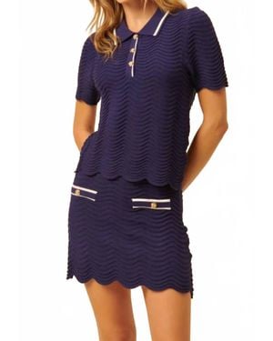 John + Jenn Dante Skirt - Blue