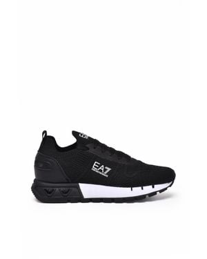 EA7 Polyester Sneakers - Black