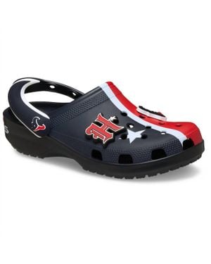 Crocs™ Classic Houston Texans Clogs - Blue
