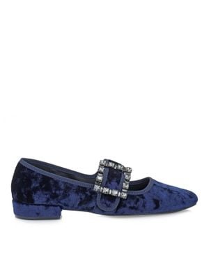 Exe' Mary Jane Shoes - Blue