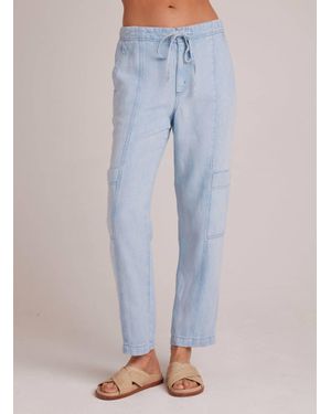 Bella Dahl Waverly Seamed Drawstring Pants - Blue