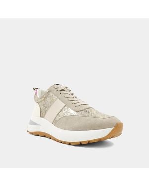 Shu Shop Serafina Snake Skin Sneaker - White
