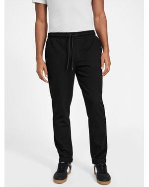 Guess Giovanni Textured Sweatpants - Black