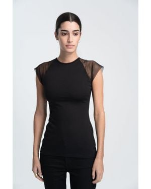 MARCELLA Paige Top - Black