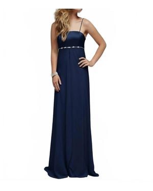 Milano Formals Silken Symphony Gown - Blue