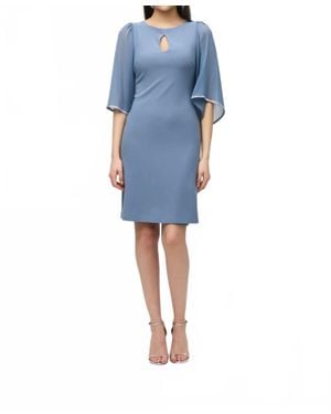 Joseph Ribkoff Knee-Length Dress - Blue