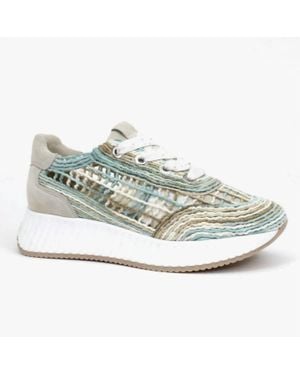 Softwaves Alamea Lace-Up Sneaker - Blue