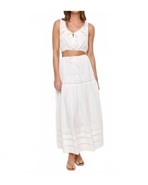 LSPACE Reia Skirt - White