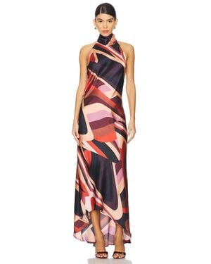 MISA Los Angles Fiore Dress - Red