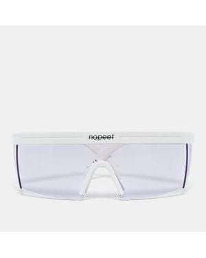 NOPEET Haze Shield Sunglasses - White