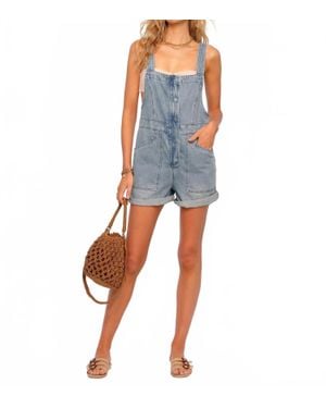 Heartloom Destiny Denim Overalls - Blue