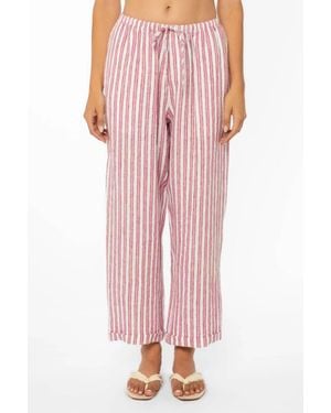 Velvet Heart Pierre Pants - Pink