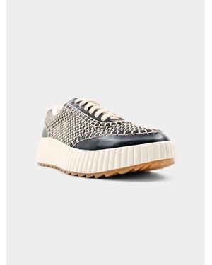 Shu Shop Selina Woven Sneaker - White