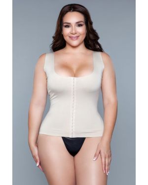 TRUEDAMES Miraculous Shapewear Top - Gray