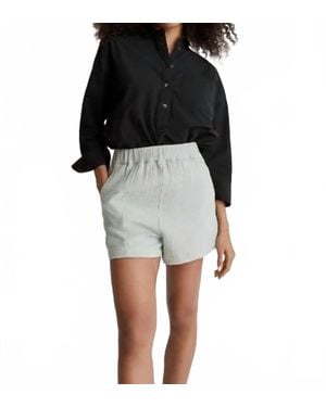 Madewell Lightspun Easy Pull On Shorts - Black