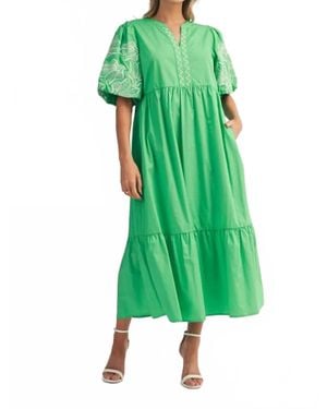 Jodifil Best For You Maxi Dress - Green