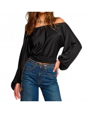 Ramy Brook Sonja Off-The-Shoulder Top - Black