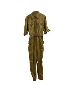 Zimmermann Belted Jumpsuit - Green