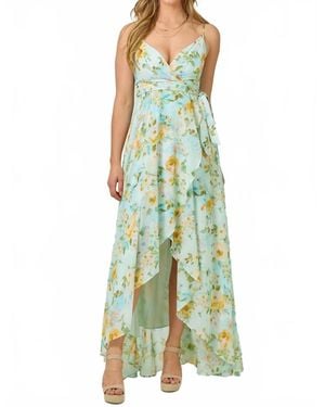 Mystree Garden Glimmer Dress - Green