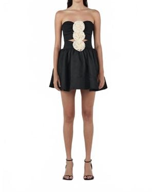 Hansen & Gretel Jacquie Mini Dress - Black