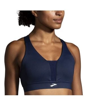 Brooks Plunge Sports Bra - Blue