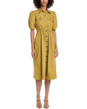 Ba&sh Milton Shirtdress - Yellow