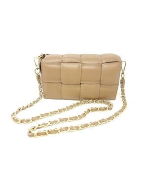 German Fuentes Saxon Leather Bag - Natural